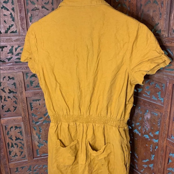 Turmeric Utility Romper - Picture 5 of 7
